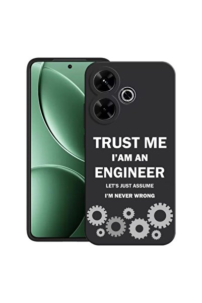 bestcase Θήκη για Xiaomi Redmi 13x με Σχέδιο  "Είμαι μηχανικός ", TPU Ματ Εξα...