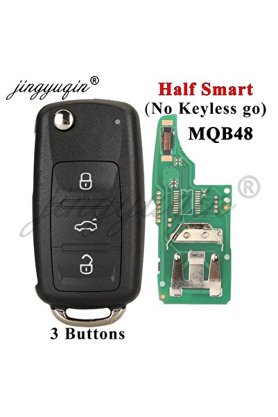 Choice3 433Mhz MQB 3BTN Half smart 5K0837202BJ/BP/BH/DH/BN/BR MQB48 315/434MH...