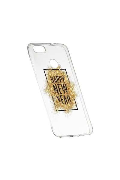 bestcase Husa de protectie Happy New Year pentru HTC Desire 12 Plus, rezisten...