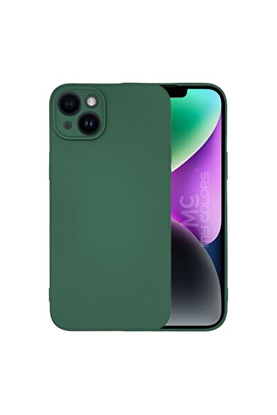 Sonique Θήκη Σιλικόνης My Colors Apple iPhone 14 Πράσινο Σκούρο