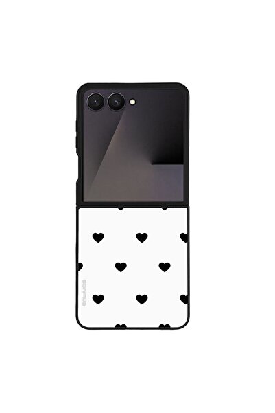 Sonique Θήκη Heart Series για Samsung Galaxy Z Flip 7 Λευκό