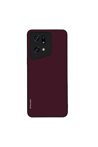 Sonique Θήκη ColorBloc Series για Oppo Find X5 Pro 5G Μπορντό