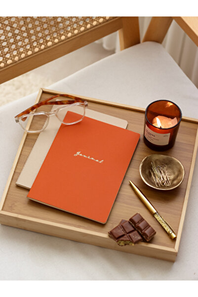 Fulique Vegan Leather Soft Cover Lined Notebook / 60 Pages / A5 (14.8* 21 cm)