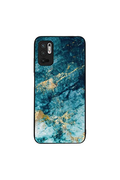 Sonique Θήκη Marble Series για Xiaomi Redmi Note 10 5G / Poco M3 Pro 5G Μπλε