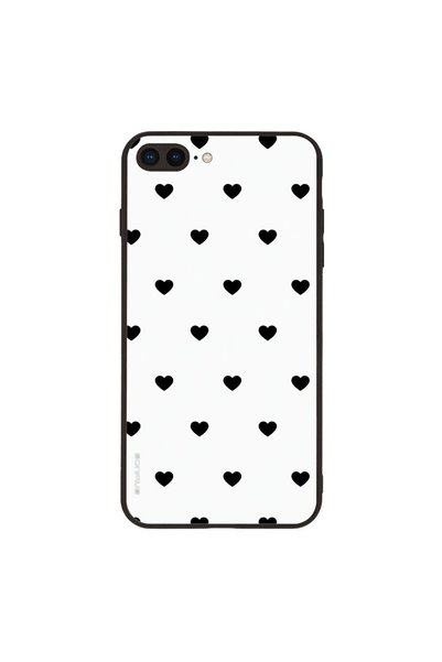 Sonique Θήκη Heart Series για Apple iPhone 7 Plus / iPhone 8 Plus Λευκό