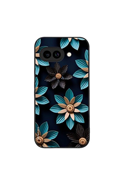 Sonique Θήκη 3D Flower Series για Google Pixel 9a 5G Γαλάζιο