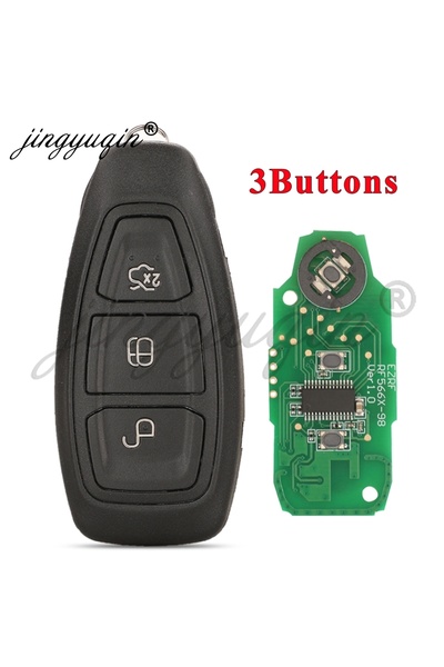 Choice1 مفتاح سيارة ذكي كامل من نوع jingyuqin KR5876268 لسيارات فورد كوجا وفي...