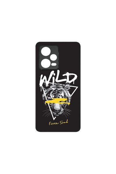 bestcase Λεπτή Γυάλινη Θήκη, Συμβατή με Xiaomi Redmi Note 12 5G, Άγρια Τίγρη,...