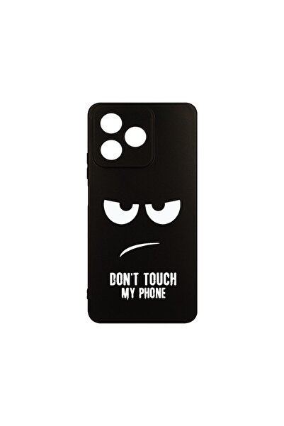 bestcase Θήκη για Xiaomi Redmi 13, Λεπτή σιλικόνη, Μην αγγίζετε το τηλέφωνό μ...