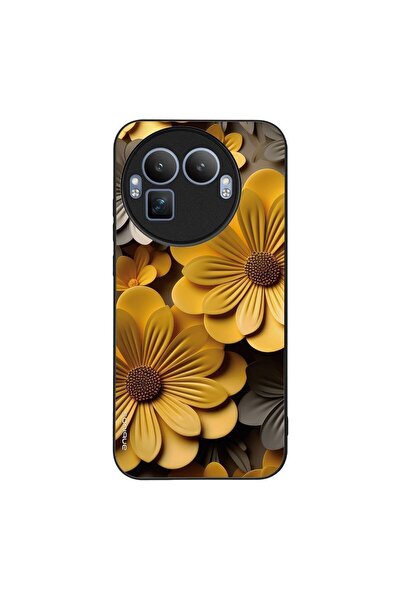 Sonique Θήκη 3D Flower Series για Realme GT 8 Pro 5G Κίτρινο