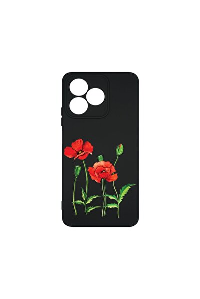 bestcase Θήκη Σιλικόνης Premium, Συμβατή με Xiaomi Redmi 13, Κόκκινο Παπαρούν...