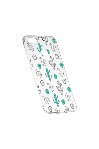 bestcase Силиконов калъф, Прозрачен, Тънък, Кактус, Xiaomi Redmi Note 5A Prime