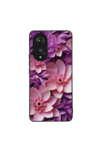 Sonique Θήκη 3D Flower Series για Honor 50 5G / Nova 9 Ροζ