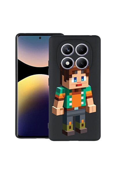 bestcase Θήκη για Xiaomi Redmi Note 14 Pro 4G, με χαρακτήρα Minecraft, λεπτή ...