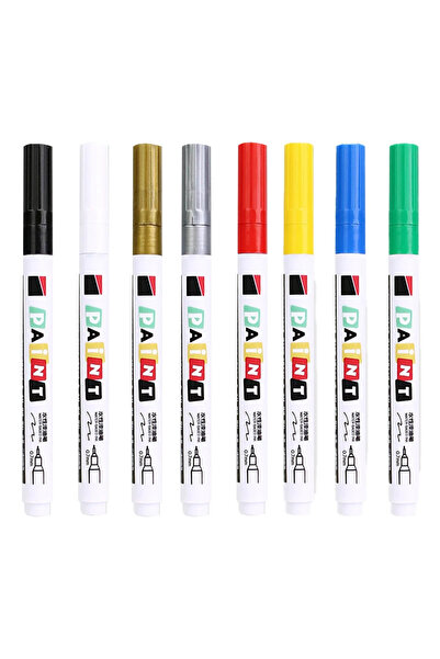 Choice14 8 mixed G 8 Color 0.7mm Ultra-fine Needle Tube Paint Pen, Strongly C...