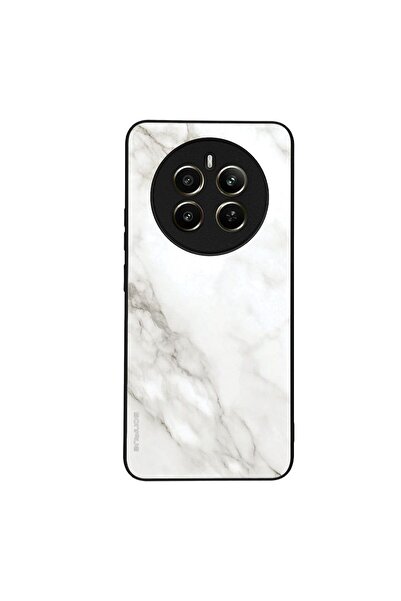 Sonique Θήκη Marble Series για Realme 12 Plus 5G Λευκό