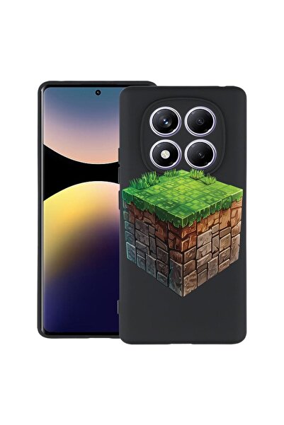 bestcase Husă pentru Xiaomi Redmi Note 15 5G cu design Minecraft World, TPU m...