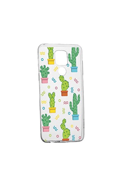 bestcase Husa Silicon Compatibila Cu Xiaomi Redmi Note 9, Cactus, rezistenta ...