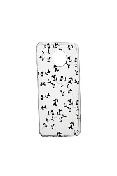 bestcase Husa Silicon Compatibila cu Xiaomi Redmi Note 9 Pro 5G, Black Flower...