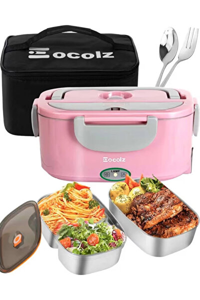 NO BREND Eocolz Electric Lunch Box with Heater – Portable Container 1.5L, Pin...