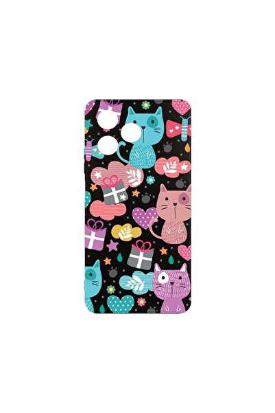 bestcase Θήκη για Xiaomi Redmi 13, Λεπτή Σιλικόνη, Χαριτωμένο Γατάκι, Προστασ...
