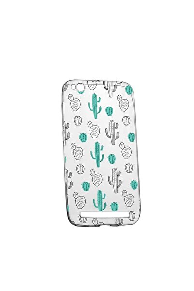bestcase Husa Silicon, Transparent, Slim, Cactus, Xiaomi Redmi 5A