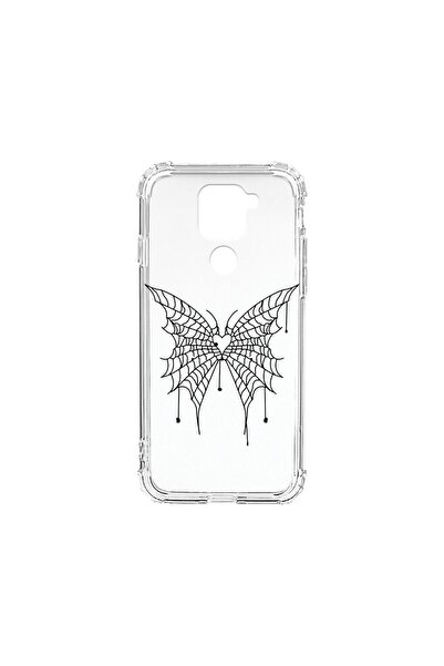 bestcase Противоударен калъф 1.5ММ, съвместим с Xiaomi Redmi Note 9 4G, Пепер...