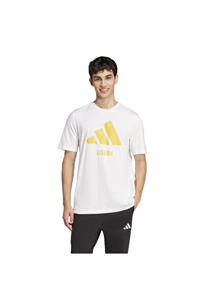 adidas Tricou bărbătesc cu mânecă scurtă Lisabona M