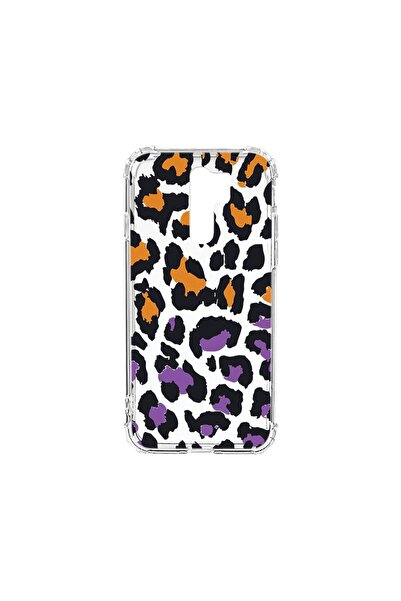 bestcase Противоударен калъф 1.5ММ, съвместим с Xiaomi Redmi 9, десен  "Лилав...