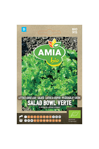 Amia Seminte bio de salata Verte Salad Bowl, 1 g