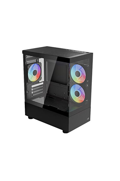 AEROCOOL Viewport Mini V2 ARGB Fanlı Micro ATX Bilgisayar Kasası