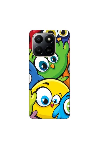 OEM Husa compatibila cu Honor X7d Silicon Gel Tpu Model Bufnite Colorate