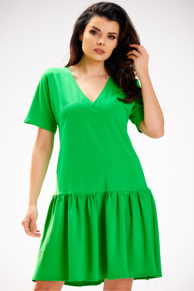 Infinite You Rochie dama InfiniteYou, Bumbac, M295 - Verde -, L-XL INTL