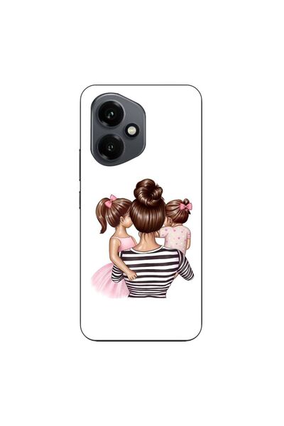 OEM Husa compatibila cu Honor 400 Silicon Gel Tpu Model Mom and Girls