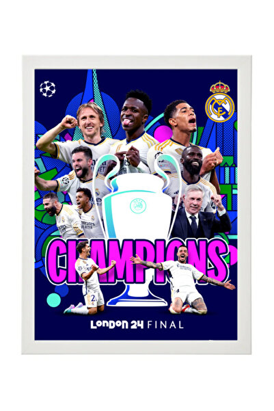 Boomah Accessories ريال مدريد بطل دوري أبطال أوروبا، UCL 2024، هدية كرة القدم...