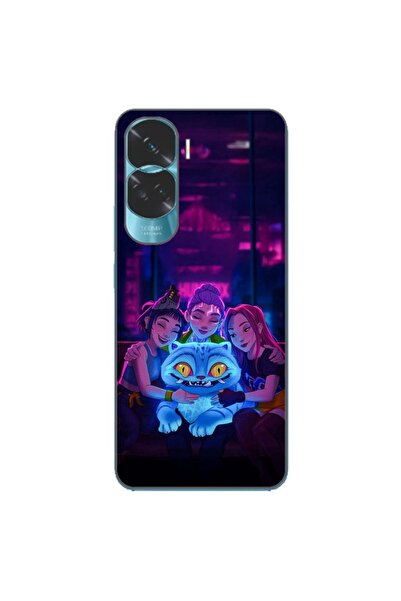 OEM Case compatible with Honor 90 Lite 5G Silicone Gel Tpu Pattern KPop Demon...