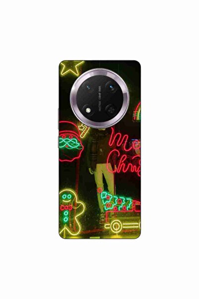 OEM Husa compatibila cu Honor Magic7 Lite Silicon Gel Tpu Model Craciun Vitri...