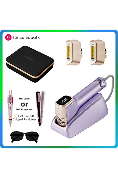 KINSEI BEAUTY T36 Laser Hair Removal Cooling Painless 999,999 Flashes Dual Se...