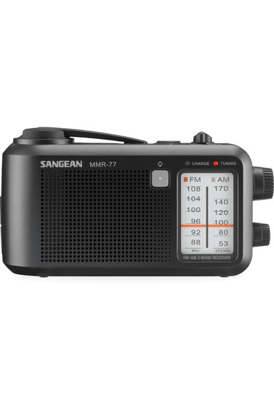 Sangean Radio portabil MMR-77, AM, FM, Negru
