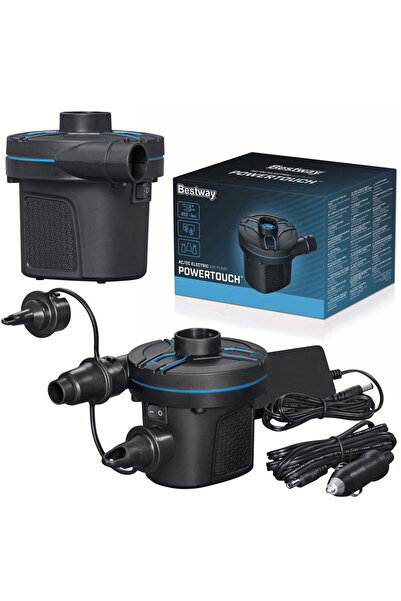 BESTWAY PowerTouch Electric Air Pump, for inflatable products, 220/12V, car s...