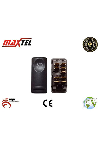 Maxtel SİS FAR DÜĞMESİ ARKA R19 (88-95) 9 FİŞLİ