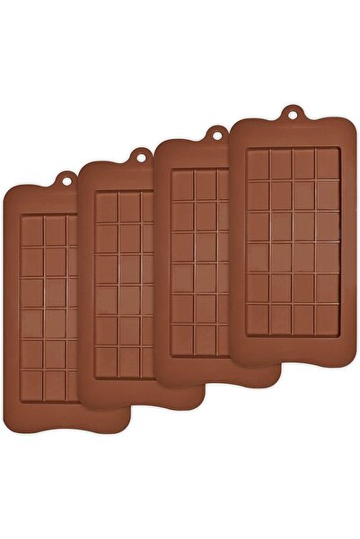 BPA Silk Route - Break-Apart Chocolate Moulds, Set of 4 Packs Food Grade Non-...