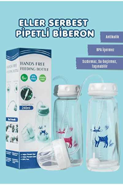 Puzzle Store Emzikli Pipetli Biberon - Fonksiyonel Pp Biberon - 240 ml ELLER ...