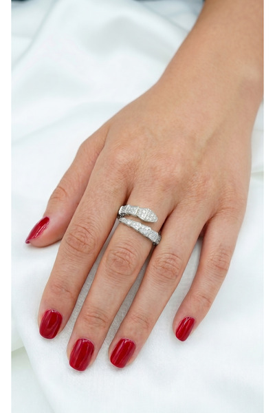 İris Jewelrys Çelik aurore Silver Yüzük