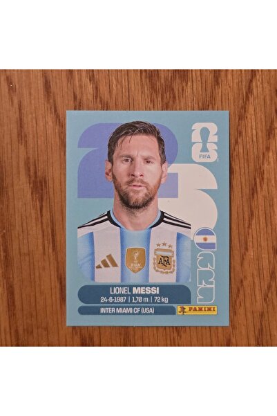 Panini FWC 26 Lionel Messi Sticker ARG 17