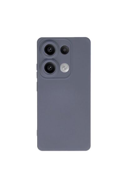OEM Xiaomi Redmi Note 13 Pro 4g Case Nano Velvet Silicone Inside - Gray