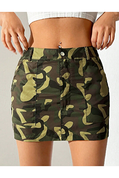 Evendi Skirt pants, Army
