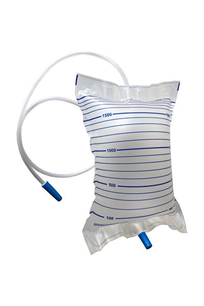 Galena DÜZ MUSLUKLU İDRAR TORBASI 2000ML STERİL (25 ADET)