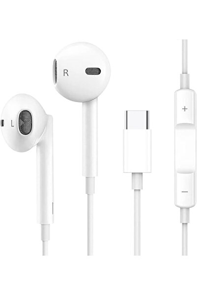 Generic USB-C Headphones Compatible With Phone 17/16/15 Series, Wired USB-C Earphones