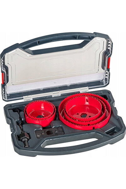 Einhell Set 8 piese carote pentru lem, rigips, placi derivate din lemn